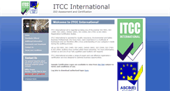 Desktop Screenshot of itccinternational.com